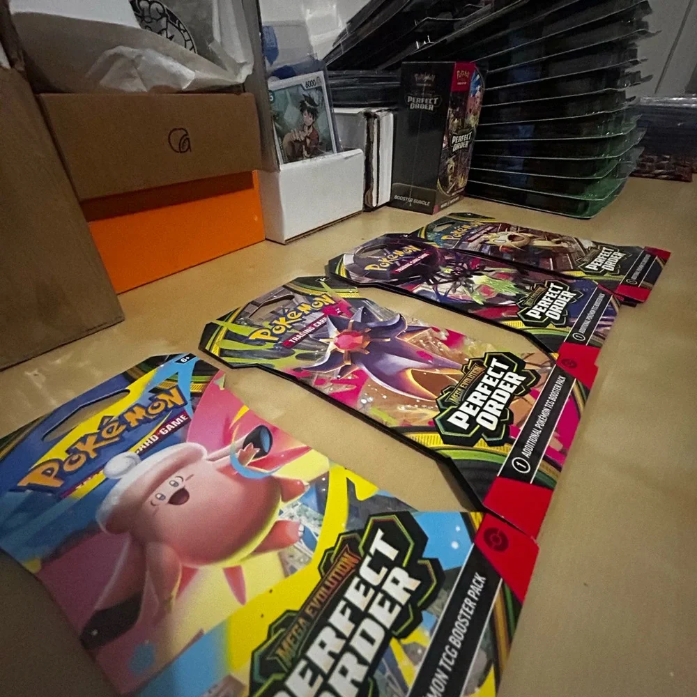 4x Pokemon Perfect Order Packs